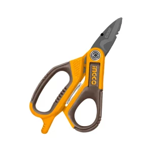 Tijera de Electricista 7″ Acero y Titanio - INGCO HES051708