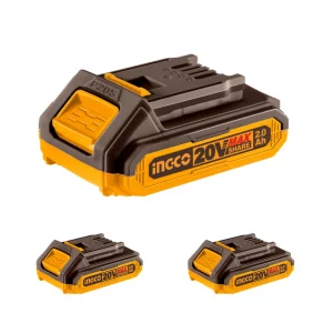 Set 3 Baterías INGCO COSLI240311 20 V 2Ah Li-Ion