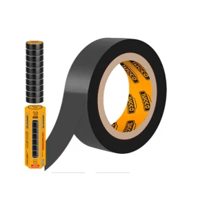 CINTA AISLADORA NEGRA X 10 UNIDADES INGCO