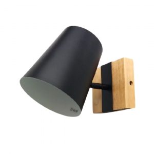 aplique nórdico de madera y metal E27