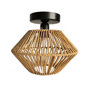 aplique de techo e27 rattan