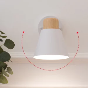 aplique de pared blanco nórdico